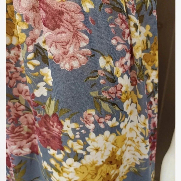 Umgee Off The Shoulder  Floral Dress Size XL - Picture 7 of 9